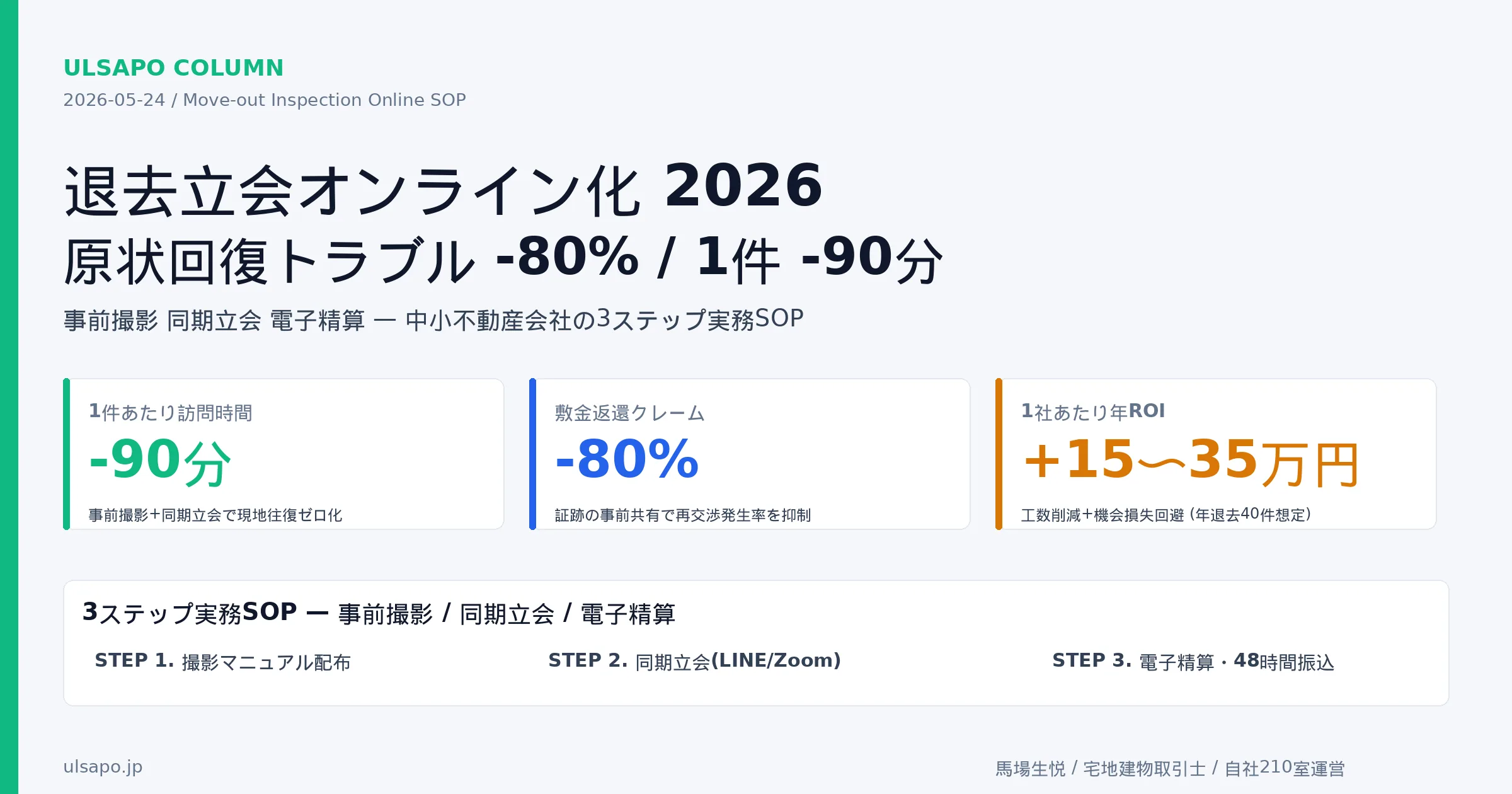 退去立会オンライン化2026